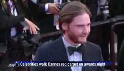 Celebrities walk Cannes red carpet on awards night