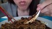 ASMR No-Talk Eating Sounds: Jajangmyeon | Black Bean Noodles | 짜장면