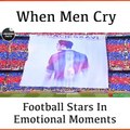Men do cry | emotional moments of football players 2017 video compilation || when men cry | Rinaldo crying || messi crying