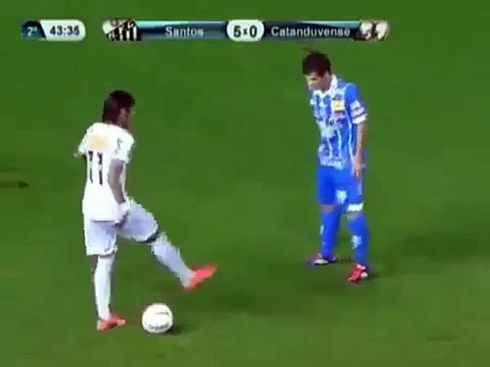 Neimar repeats sensational dribbling Ronaldo 2014