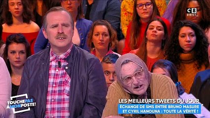 Face aux insultes de Bruno Masure, Cyril Hanouna lui conseille de "reprendre son stage de journalisme" - Regardez