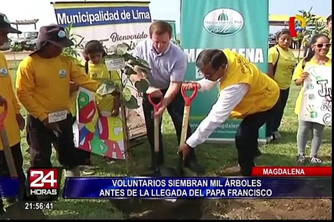 Papa Francisco en Perú: conozca qué especies de árboles sembraron en homenaje al Pontífice