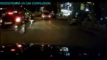 car crash compilation pedestrian and vehicle traffic accident on the road with cameras 201