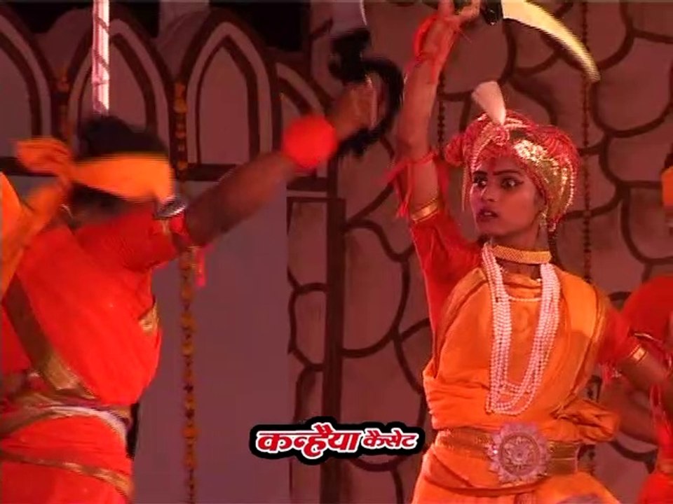 बुन्देली नौटंकी / झाँसी मेला महोत्सव / झाँसी की रानी नाटक / खूब लड़ी मर्दानी वो तो झाँसी वाली रानी थी