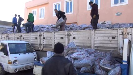 10 Bin Dar Gelirli Aileye Kömür Dağıtımı Sürüyor