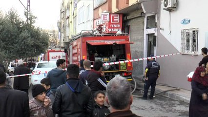 Annenin çabası çocuğunu yanmaktan kurtaramadı