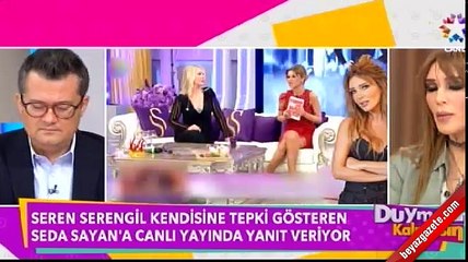 Bu polemik bitmez! Seren Serengil'den Seda Sayan'a jet yanıt