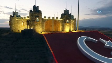 Havadan görüntülenen o kalenin manevi sırrını belediye başkanı anlattı