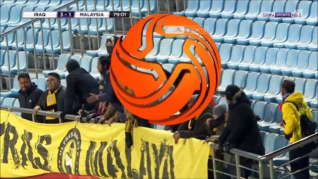 3-1 Safawi Rasid Goal AFC U23 Championship Group C - 10.01.2018 Iraq U23 3-1 Malaysia U23