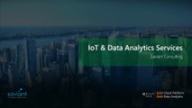 IoT & Data Analytics Services - Saviant Consulting