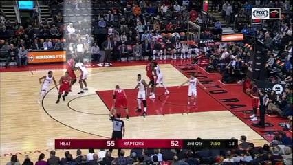 Serge Ibaka ile James Johnson yumruk yumruğa