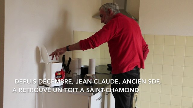Après 17 ans dans la rue, il retrouve un logement à Saint-Chamond