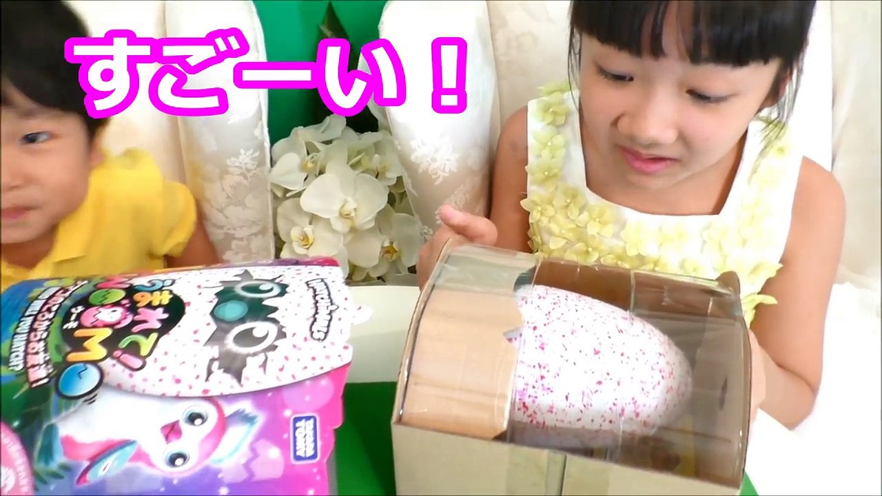 ★「可愛い赤ちゃんが生まれたよ！」うまれて！ウーモ誕生物語★「HATCHIMALS」Umarete!WOOMO★