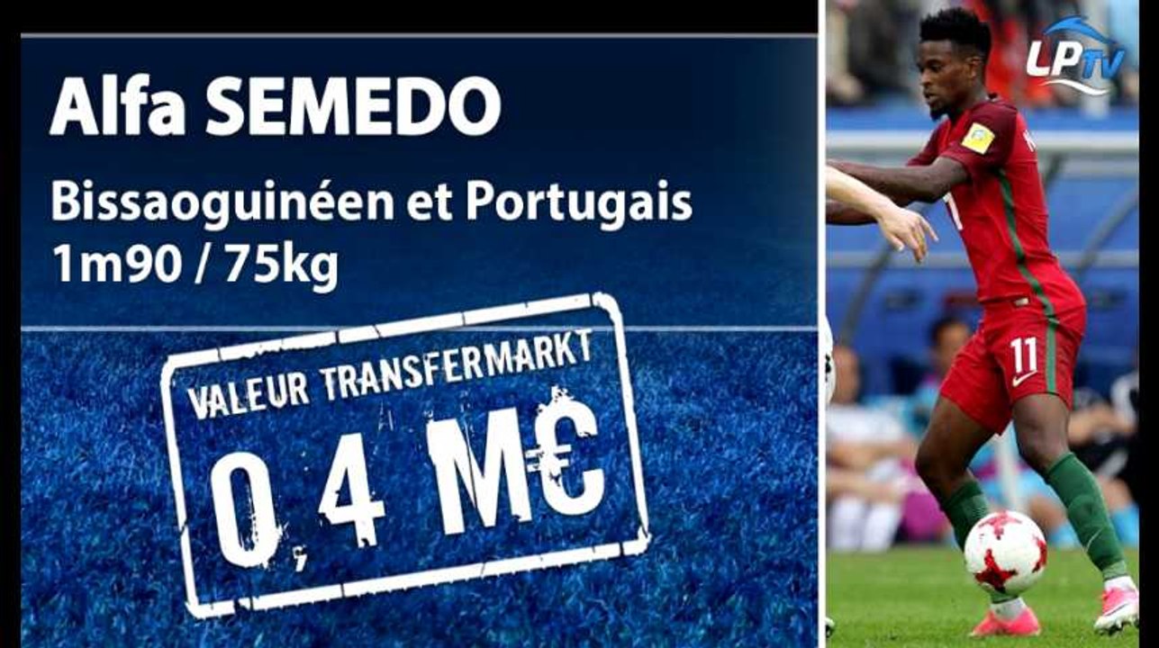 Qui est Alfa Semedo, milieu défensif que l'OM suivrait ?