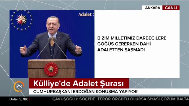 Cumhurbaşkanı Erdoğan Batı'yı işaret ederek Bunlarda adalet yok dedi ve ekledi...