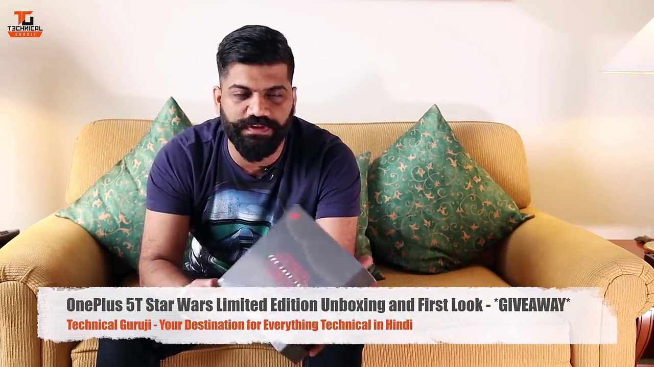 OnePlus 5T Star Wars Limited Edition Unboxing and First Look