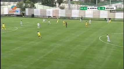 1-0 Halil Akbunar Goal International  Club Friendly - 10.01.2018 Göztepe Izmir 1-0 Konyaspor