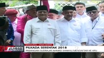 Sudrajat dan Ahmad Syaikhu Resmi Mendaftar Pilkada Jabar 2018