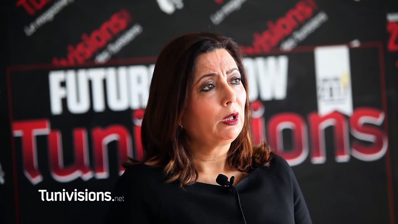 Tunivisions a l'honneur de recevoir Mme Wided Bouchamaoui pour lui donner le trophée de la  meilleure femme influente