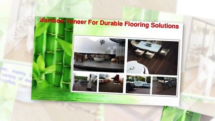 Bamboo Veneer For Durable Flooring Solutions