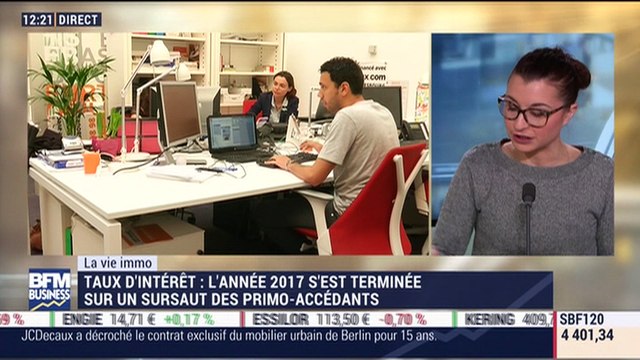 La vie immo: Taux d'intérêt : l'année 2017 s'est terminée sur un sursaut des primo-accédants - 10/01