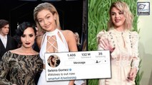 Selena Gomez Disses Demi Lovato & Gigi Hadid With Instagram Unfollow?