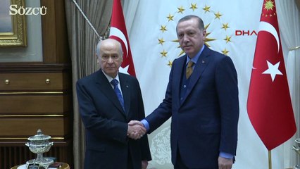 Download Video: Erdoğan ile Bahçeli görüşmesi başladı