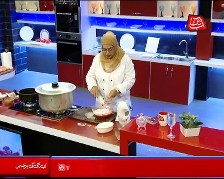 Abbtakk - Daawat-e-Rahat - Episode 199 (Gulabi Cup Cake & Crispy Fried Chicken with Ginger Sauce) - 10 January 2018