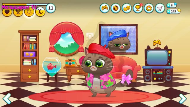 Котенок БУБУ Челлендж с коктейлями Мой виртуальный котик Bubbu My Virtual Pet МУЛЬТИК