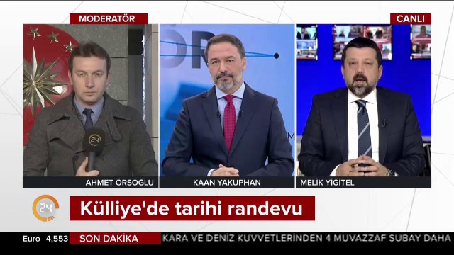 Külliye'de tarihi görüşme