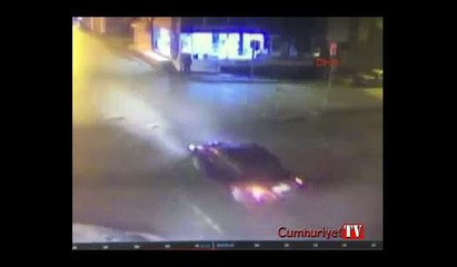 Ümraniye'de feci kaza kamerada