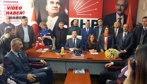 (10 Ocak 2018) CHP KAYSERİ’DE DEVİR –TESLİM KESKİN KOLTUĞU ÖZER’E TESLİM ETTİ