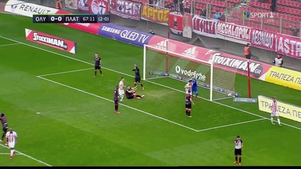 1-0 Uroš Đurđević Goal - Olympiakos Piraeus 1-0 Platanias FC -  10.01.2017