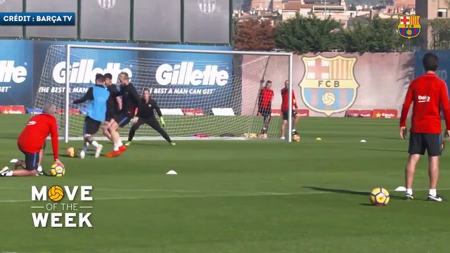 Lionel Messi ridiculise Ivan Rakitic