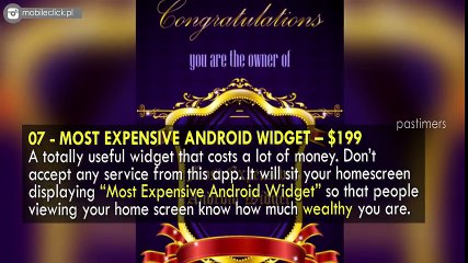 Top 10 Most Costliest Android Apps In The World