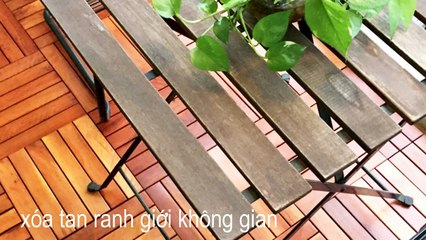 Sàn Gỗ Tự Nhiên Ốp Lát Ban Công Chung Cư Số 1 Việt Nam