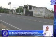 Hombre habría asesinado a su mujer y luego se suicido en la provincia de Tungurahua