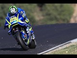 Andrea Iannone tests Suzuki GSX-RR