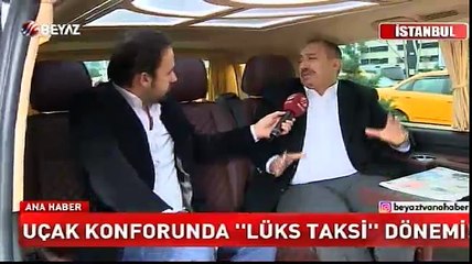 Uçak konforunda lüks taksi dönemi