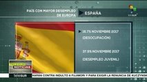 España es el segundo país con mayor tasa de desempleo de Europa