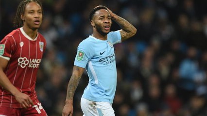 Bernardo and Sterling are good striker options - Guardiola