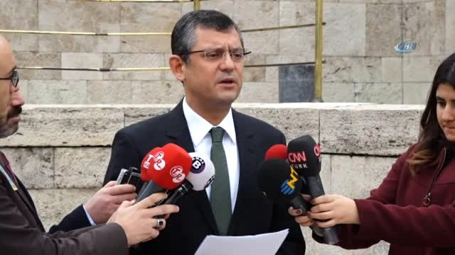 CHP Grup Başkanvekili Özel: İç Tüzük ve Anayasa Değişiklik Teklifimiz Var