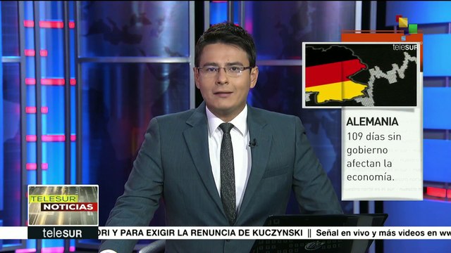 Economía de Alemania se contrae 1% por inestabilidad política