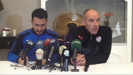 Bursaspor Teknik Direktörü Paul Le Guen Aziz'in Kalmasını İstiyorum