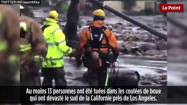 Coulées de boue en Californie : le bilan s’alourdit