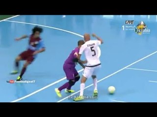 Zinedine Zidane káprázatos csele és gólja egy Futsal meccsen