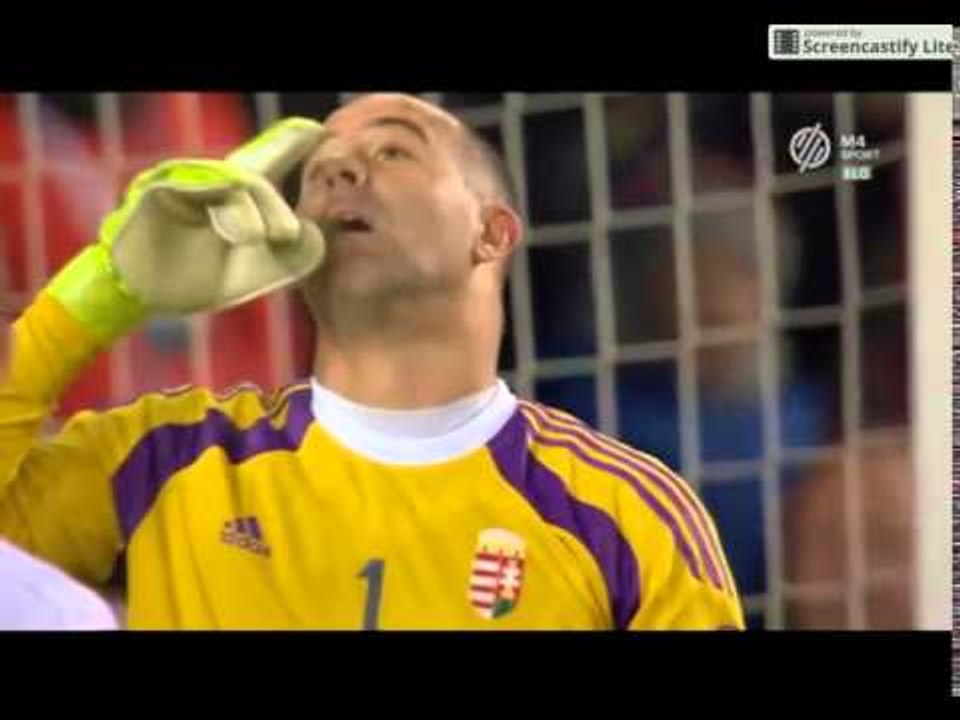 Király Gábor grimasza mindent visz - Norvégia vs Magyarország 0-1 EB Pótselejtező