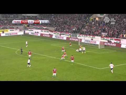 Király Gábor Káprázatos védése Norvégia ellen - Magyarország vs Norvégia 1-0