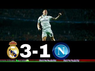 Real Madrid vs Napoli 3-1 All Goals & Full Highlights (UCL) 15/2/2017 HD