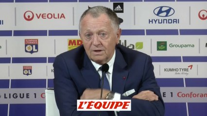 Download Video: Foot - L1 - Lyon : Aulas «On n'est pas parti pour recruter»